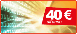 Registrazione Dominio e Hosting con supporto ASP, ASP.NET e PHP, database MySql, Statistiche, pannello di controllo Plesk